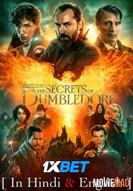 Fantastic Beasts: The Secrets of Dumbledore 2022 CAMRip V3 Dual Audio Hindi 1080p 720p [1XBET] Movie